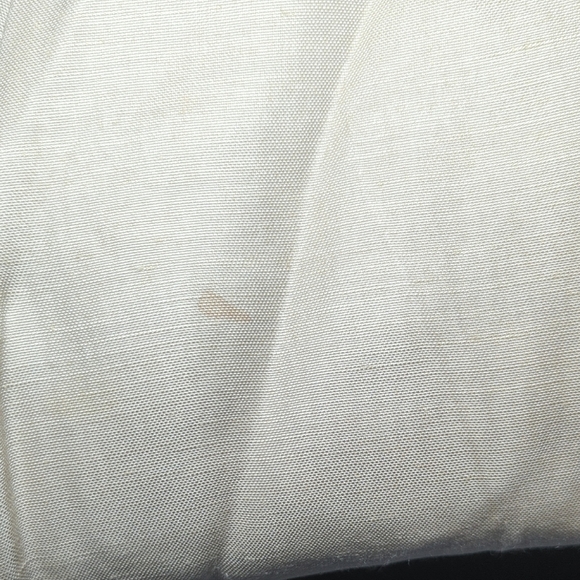 Dana Buchman Cream Linen-Silk Blend Pants Straight Leg Women's Size 6 - Picture 5 of 5
